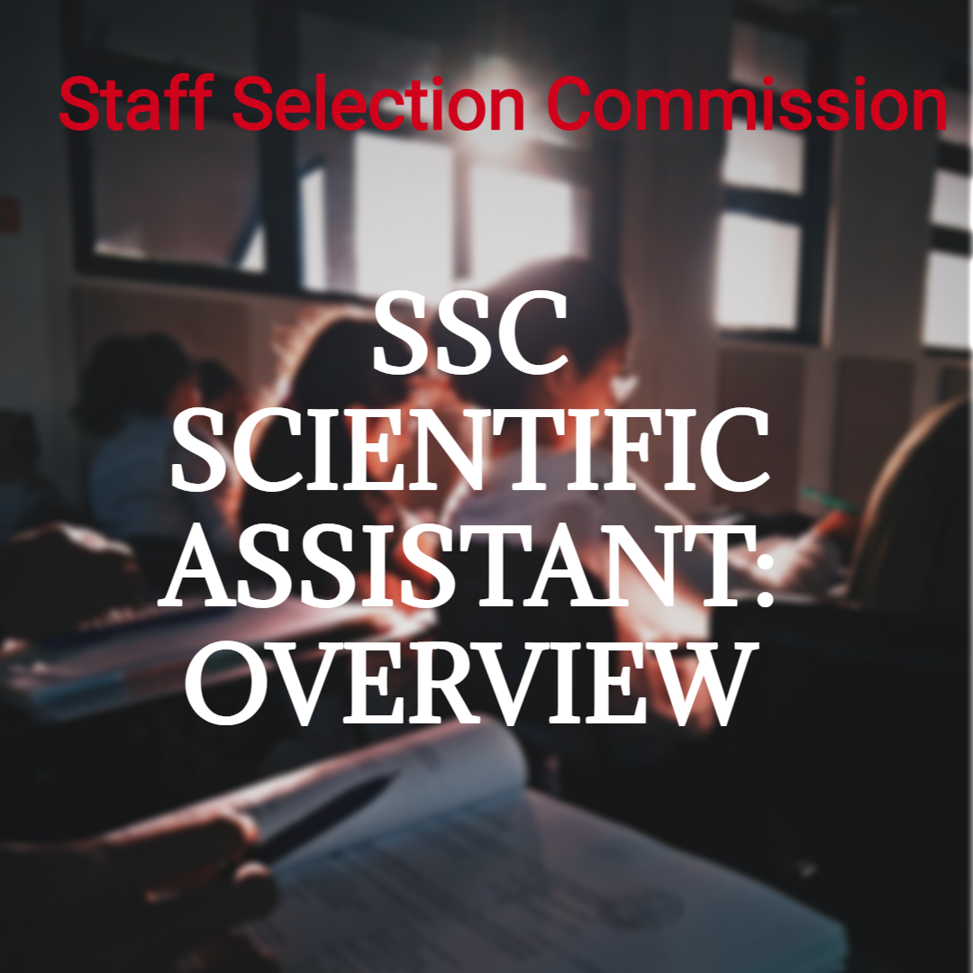 You are currently viewing Get hired as Scientific Assistant notification: SSC Recruitment 2023